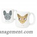 Cathys Concepts 2 Piece Personalized 20 oz. Sugar Skull Pet Coffee Mug Set YCT3826